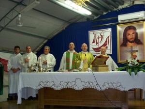 Durante la Celebrazione Eucaristica