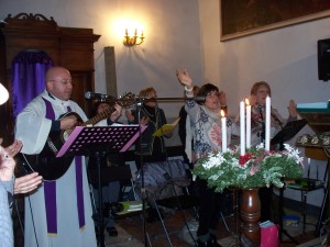 Durante l'adorazione